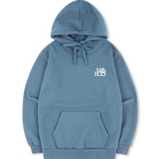 멜로즈 여성용 빅사이즈 MELROS 스몰로고 기모 후드 티셔츠