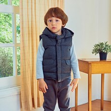 ToTo Heros 童款連帽鴨絨背心