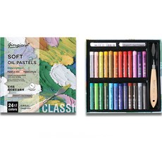 giorgione Simply & 軟性油畫棒 經典款, 24色, 1個