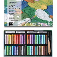 Simply & 喬爾喬內 軟性油畫棒 經典款, 48色, 1個