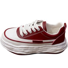 페이퍼먼츠 5cm 통굽 레포린 키높이 스니커즈 00841