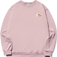DIELCRI 男款大尺碼嬰兒天使小logo大學T