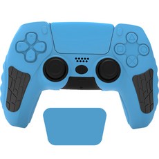 Winner Planet DualSense 控制器 Akitomo 矽膠保護套 藍色 PS5, 1個, 單一商品