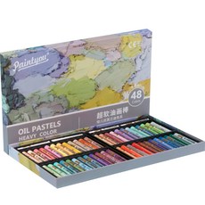 SimplyN Paintu 軟性油畫棒 莫蘭迪 + 白色 4入, 48色, 1個