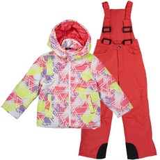 Efrider 兒童 Geosold 吊帶滑雪服上下套裝