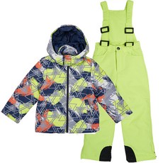 Eprider 兒童 Geo Solid 吊帶滑雪服上下套裝