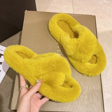 페이퍼먼츠 부드러운 털 엑스 퍼 겨울 슬리퍼 00830