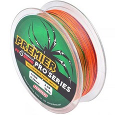 Focus Fishing Premier PE 4股編織釣魚線, 五色