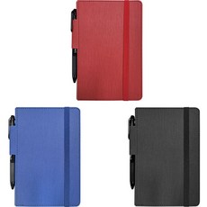 STANDARD OWN HERITAGE Penloop 環裝精裝束口筆記本 M 32開 + 3色原子筆組, 3套, 紅色 + 黑色 + 藍色