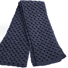 yarna 듀베 그래니 머플러 DIY키트 세트, 22 블루네이비믹스, 1세트