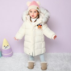 milk mile 兒童麵包熊微凝膠長大衣