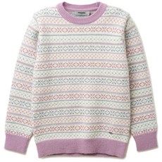 renoma kids 女童糖果提花套頭衫