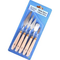 예스몰 원스모어 페인팅 나이프 세트 유화 아크릴 미술도구 05 나무, 1세트