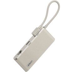 앤커 655 올인원 멀티 허브 A8382, 오트 화이트, 1개