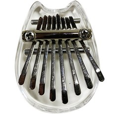 리빙토픽 귀여운 동물 미니 칼림바 투명 여우, 1개