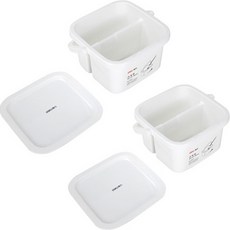 deLi Art dukan 調色板桶 2p, 白色的