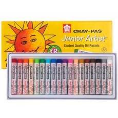 SAKURA 油畫蠟筆油畫棒, 18 種顏色, 1套