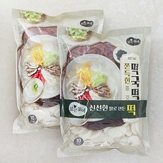 맑은물에 떡국떡, 1kg, 2개