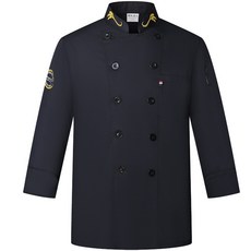 UNHEVE 領口圖案亮點廚師服