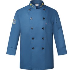 UNHEVE 領口圖案亮點廚師服