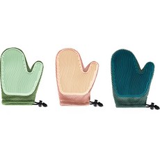 PASTEL PET 寵物彩色雙面刷毛手套, 隨機出貨, 3個