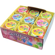 3500 閃亮海膽球粘液 4 種 x 2p + 隨機套組, 1套, 永都，天空，粉紅色，黃色