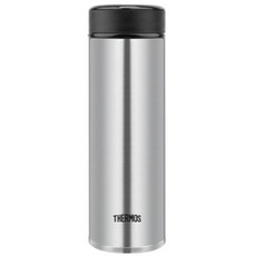 써모스 퀵오픈 스트레이트 텀블러, 클리어스테인리스(JOG-350K-CS), 350ml, 1개