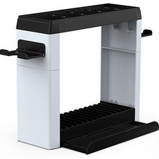 高檔任天堂 Switch OLED Body Dock Pro-Con Organization 存儲支架 白色, 1個, 單一商品