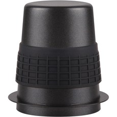 코빙 커피 라인 도징툴 탬퍼 분쇄컵 53mm, 1개, 블랙