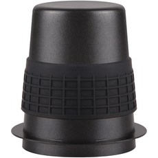 코빙 커피 라인 도징툴 탬퍼 분쇄컵 51mm, 1개, 블랙