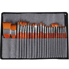 Comery 尼龍水彩筆 B0972 24件組, 1套, 24種