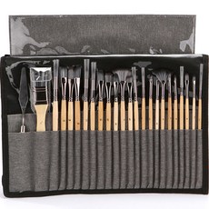 Comely 水彩畫筆24件組 NO 4 B0975, 單一尺寸, 1套