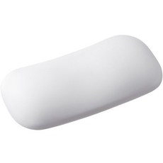 Unsome 軟墊鼠標腕托, 白色的