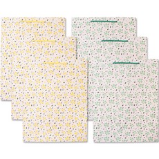 STUDIO EIGHT 花朵圖案紙製購物袋 L, 隨機出貨, 6個