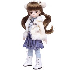 I.L Doris 娃娃聖誕版 Sally Ball 關節娃娃, 30厘米