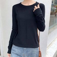 Sonio多色圓領素色毛衣 孕婦裝