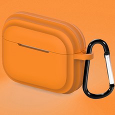 디아드 커틀리 에어팟 케이스 + 클립, 에어팟 3 세대, 오렌지, 1개