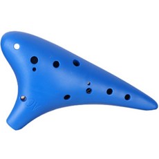 Scell 12孔塑料陶笛, 單品, 藍色