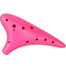 Scell 12孔塑料陶笛, 單品, 粉色的