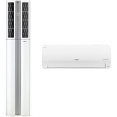 LG 79.7㎡(24.2평) / 56.7㎡(17.2평) 휘센 냉난방에어컨 듀얼 2in1 일반배관형 방문설치, FW17VADWA2