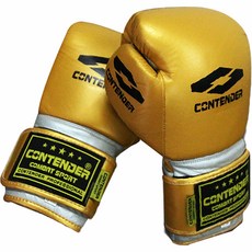 contender Ares 皮革拳擊手套 CGG-109GD, 金色, 1個
