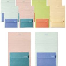 Studio 8文具4p+信封2p+點貼套裝, 隨機發貨, 10套