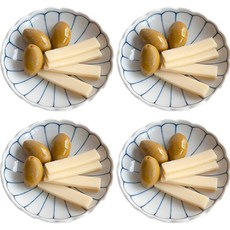 NICOTT 雛菊圓形盤 小, 4個, 單品, 混合顏色