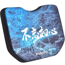 ZHAOYU BJ Factory Keep 磨砂軟棉芯釣魚墊靠墊, 藍色