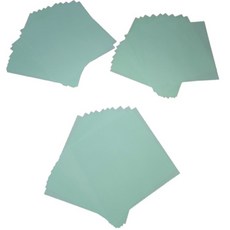 方形摺紙5彩色紙 薄荷綠 20*20cm 10入, 1 種顏色, 3個