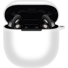 SPACE SHIELD 矽膠鑰匙圈保護殼, Bose QC Earbuds 2, 白色