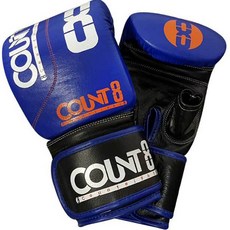 COUNT8 Pro 皮革魔術貼袋手套 CE-8011, 藍色