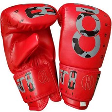 COUNT8 重袋手套 PU CE-8132, 紅色的