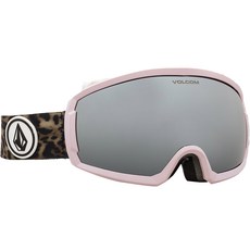 VOLCOM 滑雪護目鏡 VU214GG003PKF 豹紋款, 粉色的