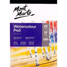 Mont Marte 蒙瑪特 水彩畫布寫生紙 A5 180g 12入, 1個